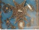 Quilling Saints reliquaries pair Amans Naamas Eustache Rouergue XVIII