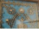 Quilling Saints reliquaries pair Amans Naamas Eustache Rouergue XVIII