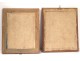 Quilling Saints reliquaries pair Amans Naamas Eustache Rouergue XVIII