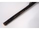 old wooden cane blackened pearl cobra cobra snake cane ancient XIX