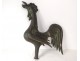 Old copper weathervane rooster bell ancient town weathercock nineteenth
