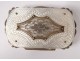 Silver metal wallet pearl Berth nineteenth century Napoleon III