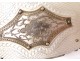 Silver metal wallet pearl Berth nineteenth century Napoleon III