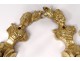 Pair arm sconces gilt bronze light Regency wife Flora C Crowned 18th