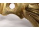 Pair arm sconces gilt bronze light Regency wife Flora C Crowned 18th
