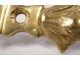 Pair arm sconces gilt bronze light Regency wife Flora C Crowned 18th