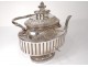 Samovar Louis XVI solid silver Minerva arms Odiot Paris 2436gr nineteenth