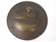 decorative bronze dish decor Japanese-style fish carp crab signed Natte 1900