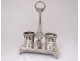 Vinegar cruet door sterling silver Empire nineteenth old man Paris Garreau