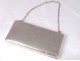 Russian small solid silver evening bag Moscow palm elephant twentieth 323gr