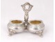 Russian silver salt shaker salerons St. Petersburg A.Riedel 1895 XIX