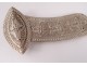 Loop Russian silver filigree belt buckle Tiflis Tbilisi Georgia nineteenth