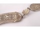 Loop Russian silver filigree belt buckle Tiflis Tbilisi Georgia nineteenth