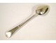 12 teaspoons of solid silver 19th