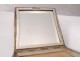 Compact silver box Minerva beveled mirror silver nineteenth century
