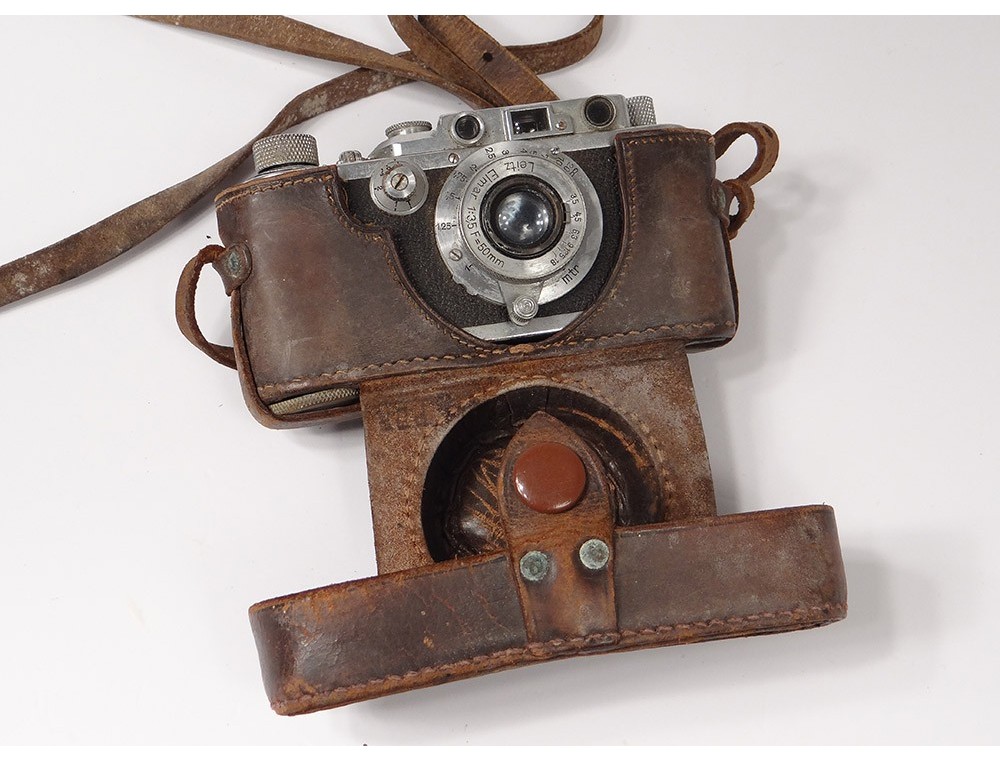 NEUF étui de transport original pour appareil photo Leitz Leica Wetzlar