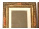 Pair of wood frames stucco gilt antique french frame 19th century