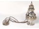 Censer bronze silvered church censer XIXth century