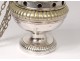 Censer bronze silvered church censer XIXth century