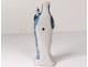 Statuette Virgin of childbirth faience Nevers Child Jesus Saint Mary 18th