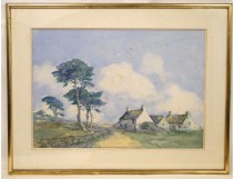 Watercolour Painting in Britain Seaside Mettenhoven twentieth