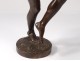 Sculpture Bronze Duret Young fisherman dancing Tarentelle Bulteau XIXème