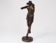 Sculpture Bronze Duret Young fisherman dancing Tarentelle Bulteau XIXème