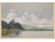 Marine Watercolour Painting Gulf of Morbihan Mettenhoven twentieth