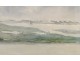 Marine Watercolour Painting Gulf of Morbihan Mettenhoven twentieth