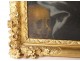 HST painting Saint Mary Madeleine Penitente skull Vanity frame carved 17th