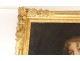 HST painting Saint Mary Madeleine Penitente skull Vanity frame carved 17th