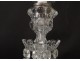 Crystal engraved crystal bracelet Baccarat pattern Medallion crystal pendants XXth