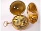 18K Savarin Père Watch 18K Gold Solid Watch 19th Century Watch