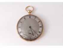 18K Leroy &amp; Fils Paris 18th Century Gold Ring Watch