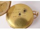 18K Leroy &amp; Fils Paris 18th Century Gold Ring Watch