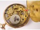 18K Leroy &amp; Fils Paris 18th Century Gold Ring Watch