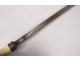 Cane sword with system pommel sculpted silver wooden barrel XIXth century