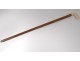 Cane sword with system pommel sculpted silver wooden barrel XIXth century