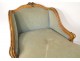 Children&#39;s armchair Louis XV marquise duchesse broken wood gilded 19th century