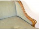 Children&#39;s armchair Louis XV marquise duchesse broken wood gilded 19th century