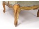 Children&#39;s armchair Louis XV marquise duchesse broken wood gilded 19th century