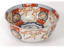 Imari porcelain china Japan birds cherry flowers gilded 19th century