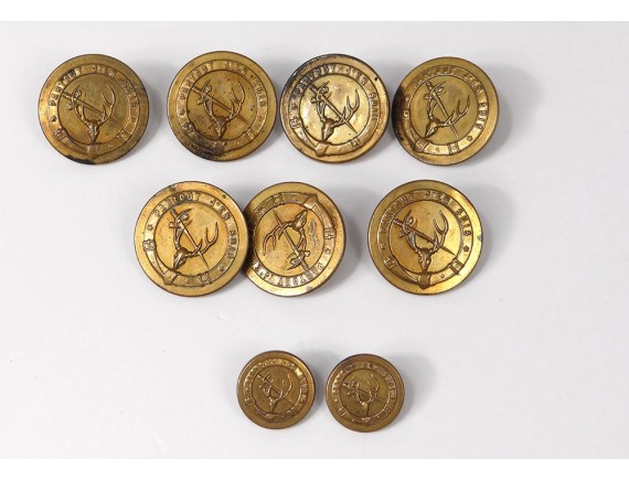 Ancien bouton de chasse/venerie - Collection