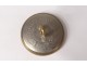 Lot 20 buttons of uniform livery monogram gilt brass collection XIXth