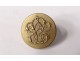 Lot 20 buttons of uniform livery monogram gilt brass collection XIXth