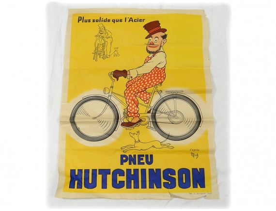 Plaque Métal Vintage Hutchinson | Planète Vintage