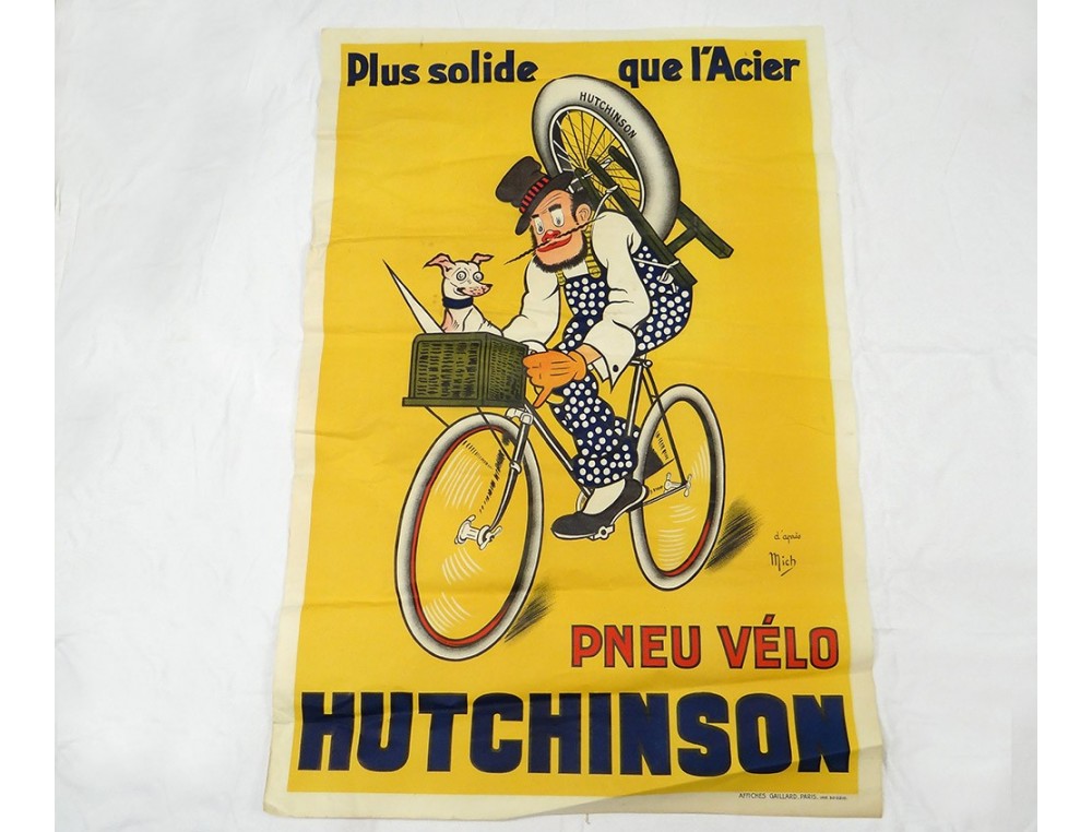 AFFICHE ANCIENNE ORIGINALE Vélo Cycles PEUGEOT Maubourguet GARDE Nationale 1900