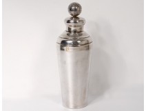 Antique silver cocktail shaker french XXth century