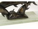 Sculpture bronze swordfish marlins WA Lovegrove founder Susse Paris XXème