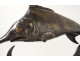 Sculpture bronze swordfish marlins WA Lovegrove founder Susse Paris XXème